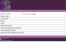 Tablet Screenshot of m.bartowlibraryonline.org